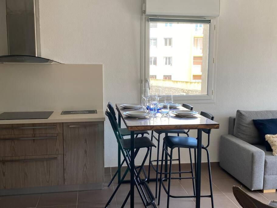 Cosy T3 Gare Terrasse + Parking Διαμέρισμα Σετ Εξωτερικό φωτογραφία